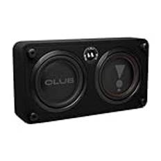 JBL Club 1000SSL 10 tum passiv subwoofer bilset, down-iring, stängt platt hölje med passivmembran, robust och platsbesparande – 1 200 W bilsubwoofer passiv med aluminiumförare för exakt bas