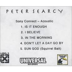 Peter Searcy Sony Connect - Acoustic USA CD-R acetate CDR ACETATE