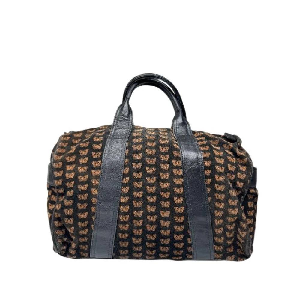 Bottega Veneta Vintage Pre-owned Canvas Weekend Bag - Vintage - Dame - Flerfarvet - ONE SIZE -