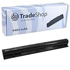 Trade-Shop Li-Ion batteri 14,4 V/14,8 V/4 400 mAh kompatibel med IBM Lenovo Ideapad L12S4A01 G40-75 G40-80 G70-70 G70-80 G70-35 Z41 Z50-75