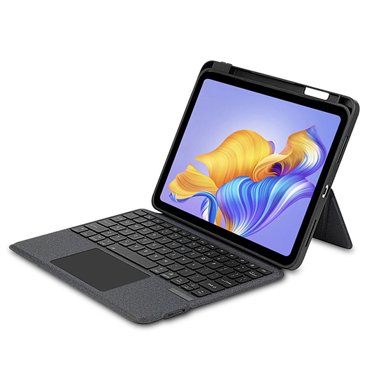 iPad Pro 12,9" (2022/2021) - Tastaturcover m. Dansk layout - Bluetooth & Touchpad