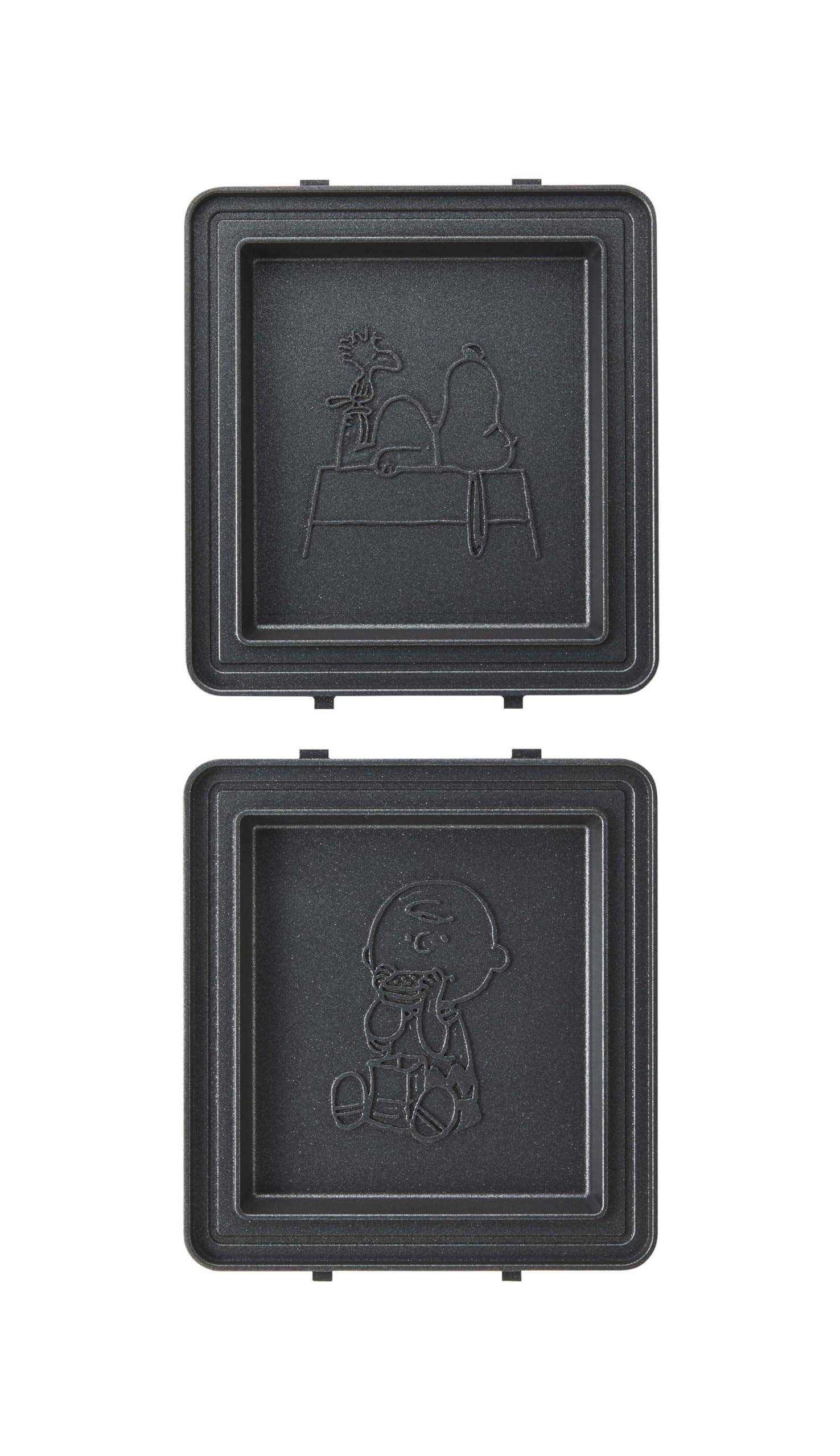 BRUNO PEANUTS Grill Sandwich Maker, Single, Hot Sandwich Plate, Other, No Sizes Available, BOE091-SAND