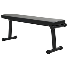 vidaXL Foldbar Vægtbænk 100 kg Sort 107x27x41 cm Stål