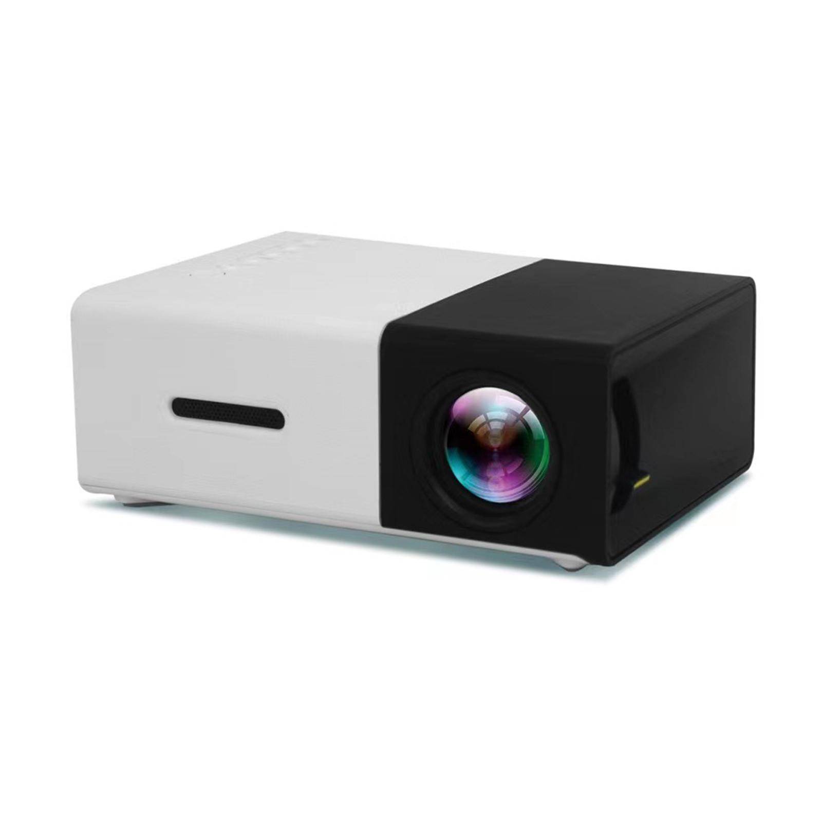 YG300 Bärbar projektor Smart Home Theater Media Player för hemmabio tecknade filmer US Plug