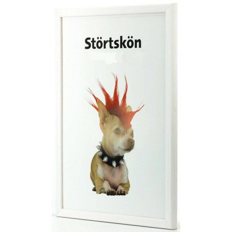Estancia Tavla Störtskön Vit - 30x40