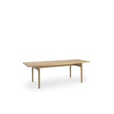 Hans J. Wegner GE15 Sofabord Sæbebehandlet Eg 60 x 130 cm