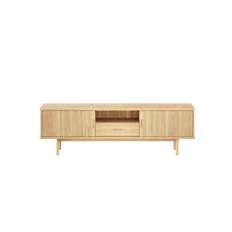 EGEDAL TV-BORD - MASSIV EG OLIE/HVIDOLIE - MÅL: 180 X 55 X 35 CM. - STÆRK PRIS - EG NATUROLIE