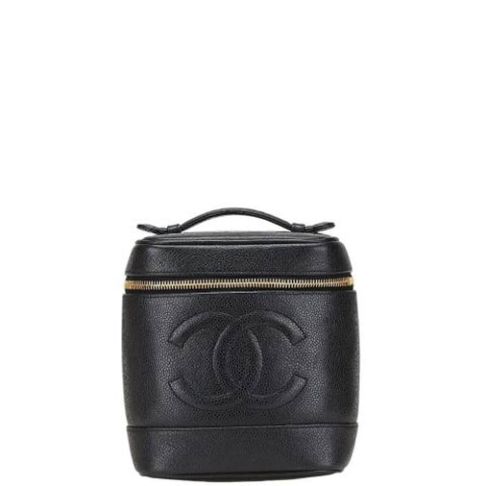 Chanel Vintage Pre-owned Laeder chanel-tasker - Vintage - Dame - Sort - ONE SIZE - Tyl