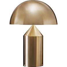 Oluce Atollo 233 Bordlampe 50 cm Guld