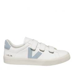 Womens VEJA Extra White/Steel Recife Logo Trainers - 7 UK