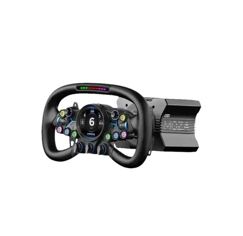 MOZA Racing R12 V2 + GS VISION Steering Wheel Bundle
