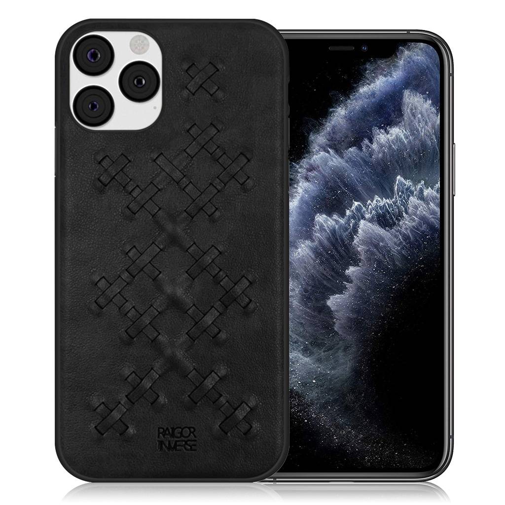 Raigor Inverse WEAVE-skydd för iPhone 11 Pro - Svart