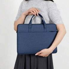 13 14 Inch Laptop Bag Laptop Case Laptop Sleeve Laptop Handbag For Business Travel College Office With Handle Portable Lightweight Multifunctional Bac - Blue - 14 Inches,13 Inches