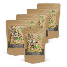 Chiafrø Sorte ØKO 1kg x 5 pakker