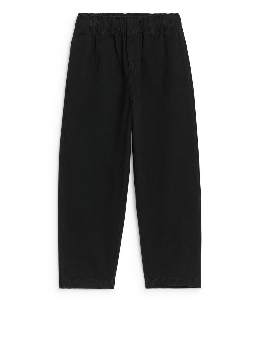 ARKET Chinos I Bomull -Svart, 92