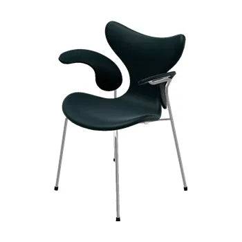 3208 Liljen med armlæn af Arne Jacobsen Essential læder / Sort - Jacobsen Plus