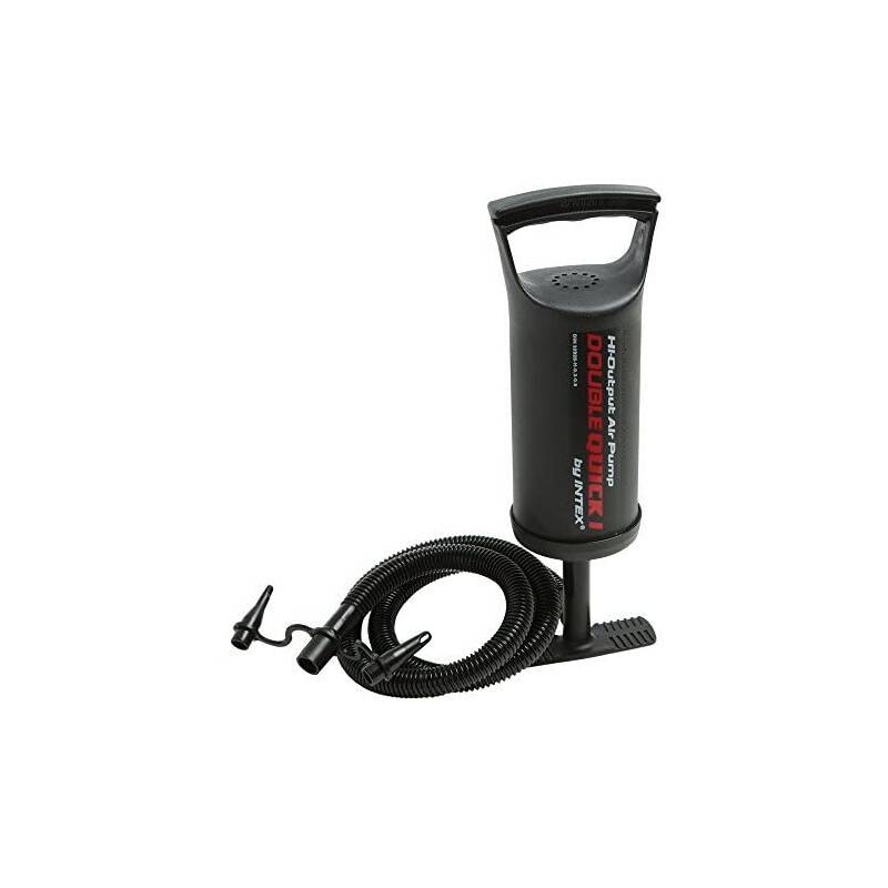 Intex Double Quick 1 Hand Pumpe - Luftpumpe - 29 cm - Mit 3...