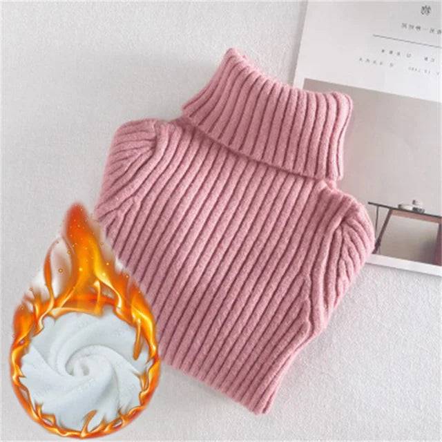 Mini Fashion™ - Polotröja i bomull för barn Rosa / 90 (2 år) | Pedagogiska Träleksaker (size)