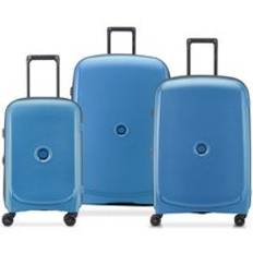 Delsey Belmont Plus - Set 3 Valises Extensible - Resväskar Bleu Zinc S / M / L