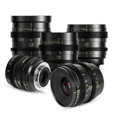 Thypoch Fullformat Cinema 5-lins kit Simera-C 21/28/35/50/75mm T1.5 - Emount