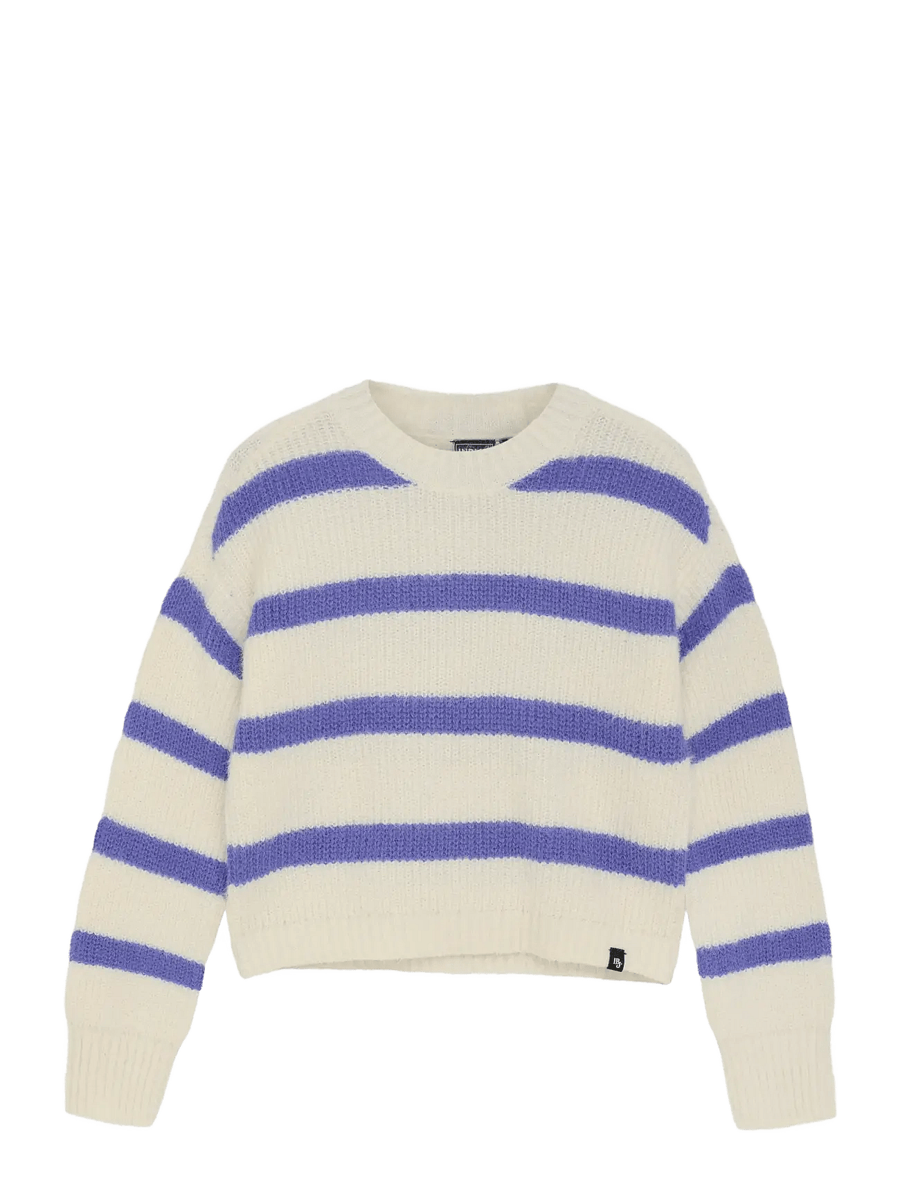 Indian Blue Jeans Knitwear Fuzzy Stripe - Cream - 128