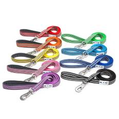 Koppel m Gummi & Reflex - Gul / 20 mm x 3 m