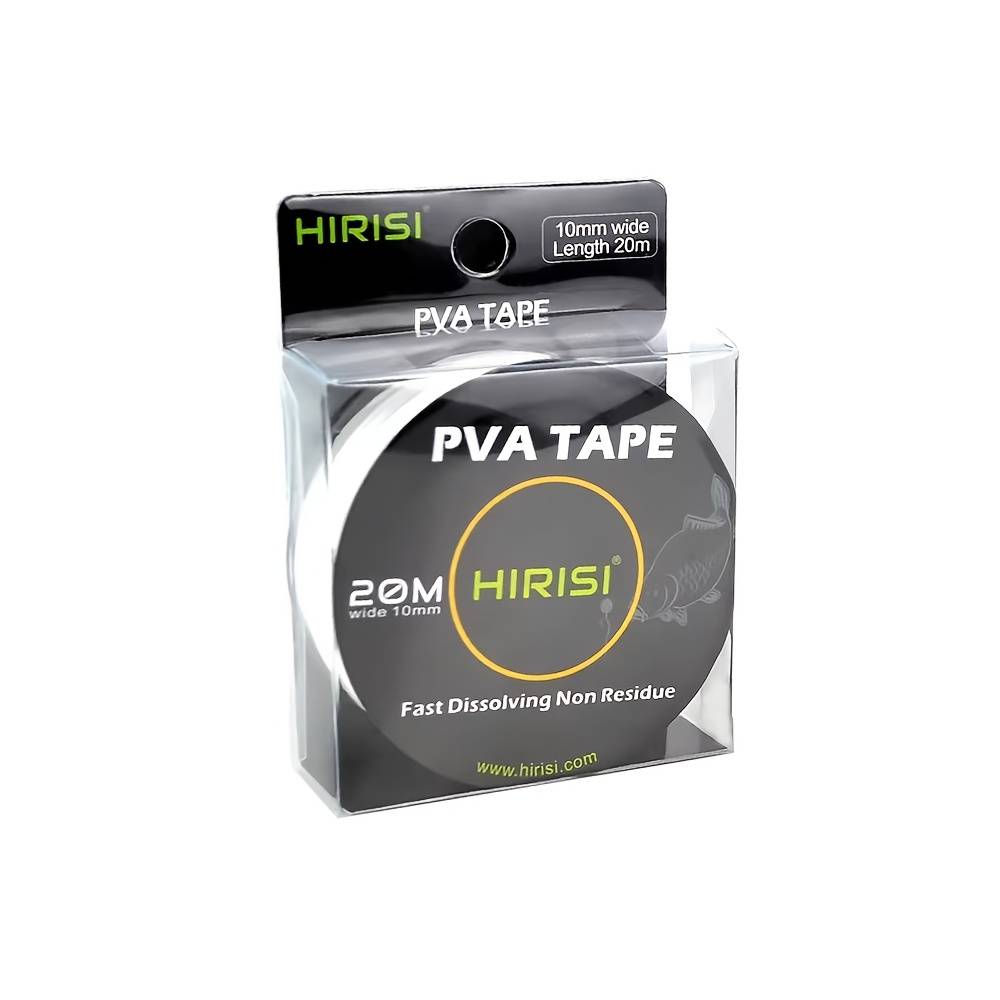 Hirisi 1pc Carp Fishing Accessories Pva Tape String For Boilie Size 1cm X 20m