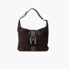 GUCCI Dionysus Suede Hobo Bag - Black