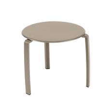 Fermob - Alize Low Table, Nutmeg - Småbord och sidobord utomhus - Pascal Mourgue - Beige - Metall