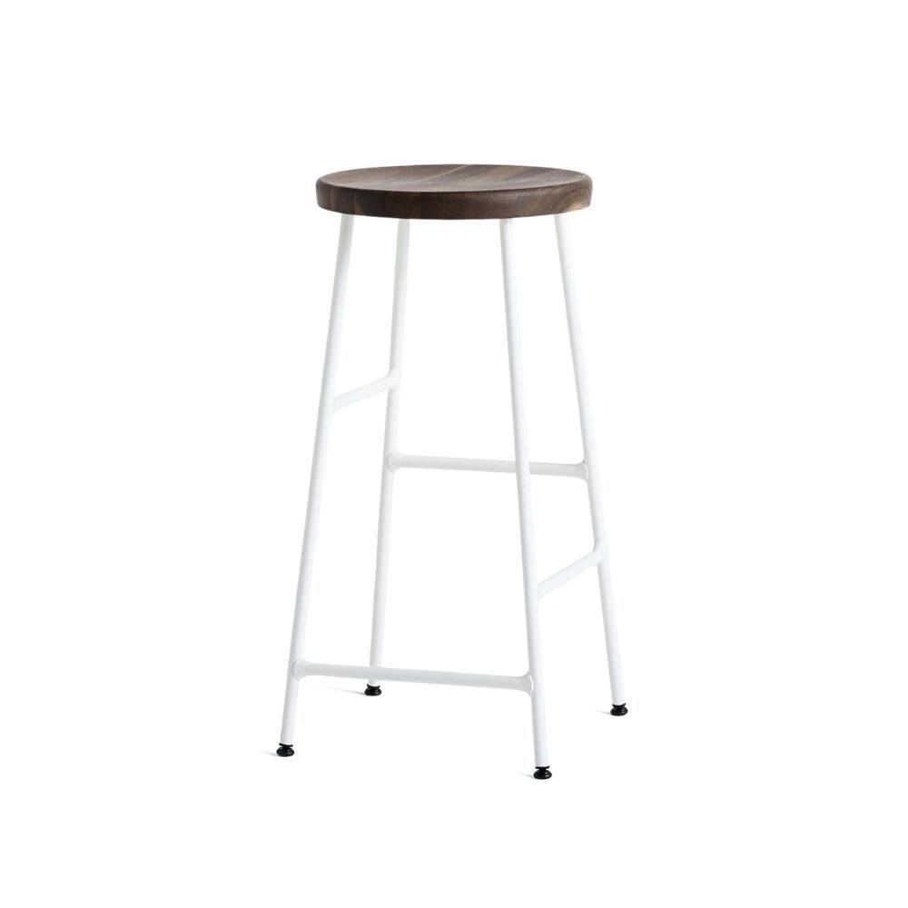 HAY Cornet Barstol Røget Olieret Eg & Cream White H65 cm