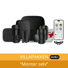 Ajax HUB 2 Plus Villapakke - Sort