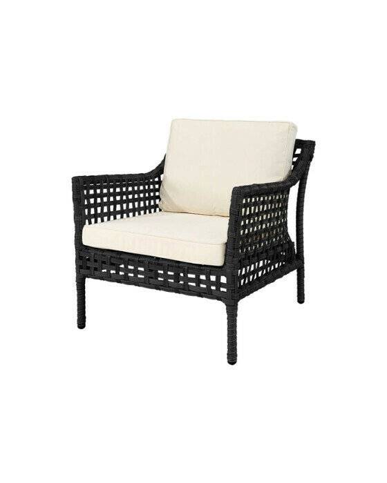 Artwood Santa Monica fåtölj svart - Svart (B: 77 x H: 75 x D: 79 cm)
