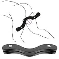 Trä Cock Ring Ball Crusher - BDSM Ball Bår och Pung Squeezer, Sexleksak for män i BDSM Bondage