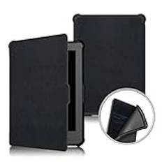 Tablettfodral Fodral Compatible with Kobo Clara HD Tri-Fold Smart Tablet Fodral, Ultra Slim Lightweight Stand Fodral Hard PC Back Shell Folio Fodral Fodral, Auto Sleep/Wake Tablet Fodral Tablet PC-fod