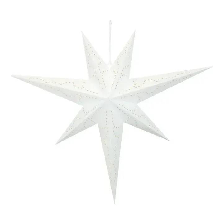 Foldbar stjerne, 7-takket, 60cm, jul.