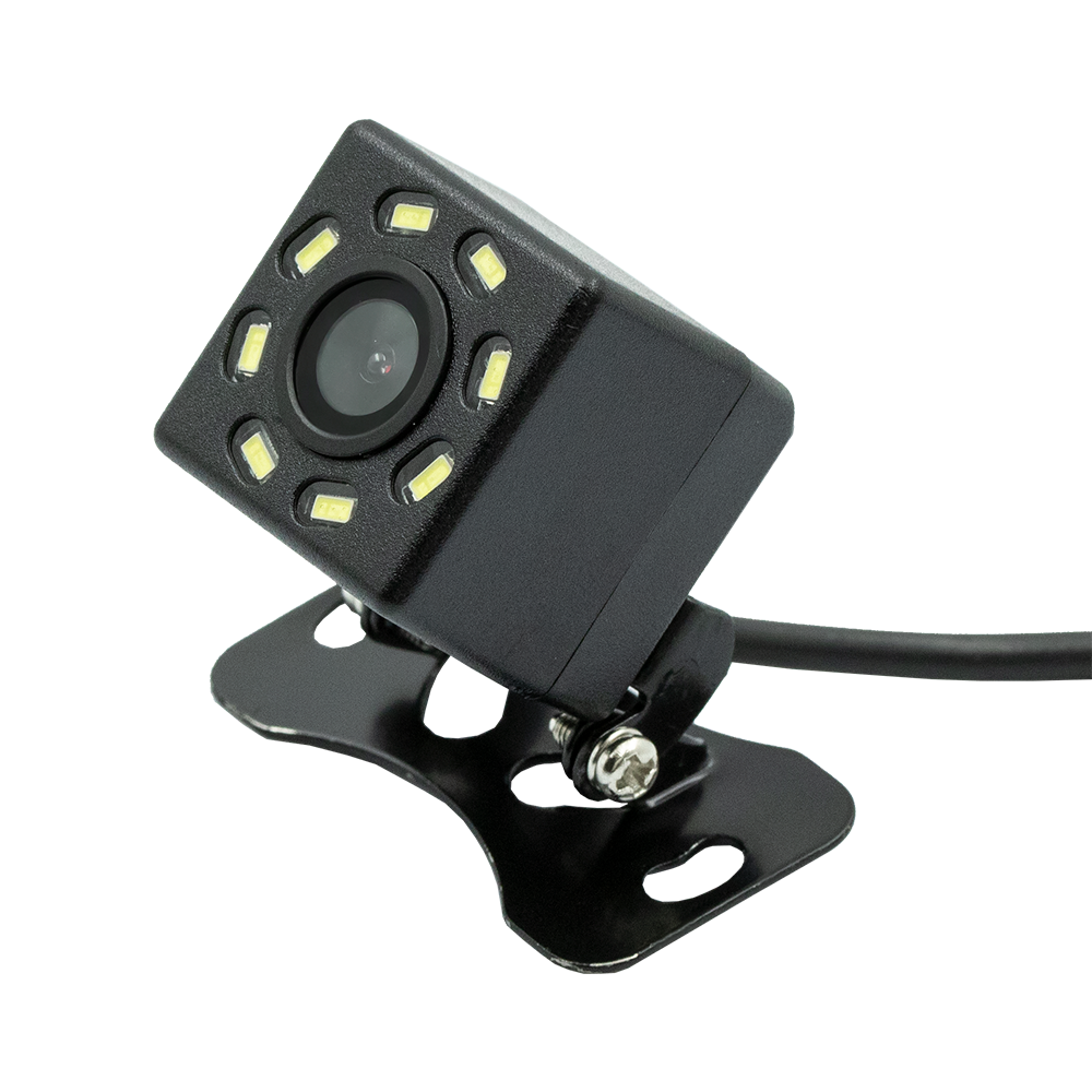Bakkamera til varebiler & autocamper 12V Universal - LED Nightvision & vandtæt - 20 meter ledning