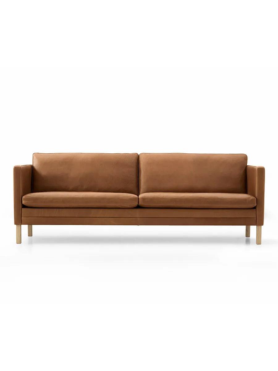MH2614/MH2615 sofa, Frej læder fra Mogens Hansen 3 pers. sofa, 2-delt - Jacobsen Plus