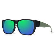 LVIOE Polarisiert Überzieh-Sonnenbrille Damen Herren, Fit Over Überbrille für Brillenträger UVA UVB Schutz