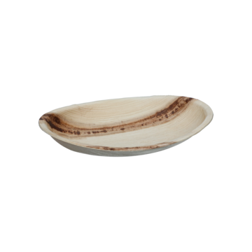 Palmbladstallrik Oval 19x13 cm