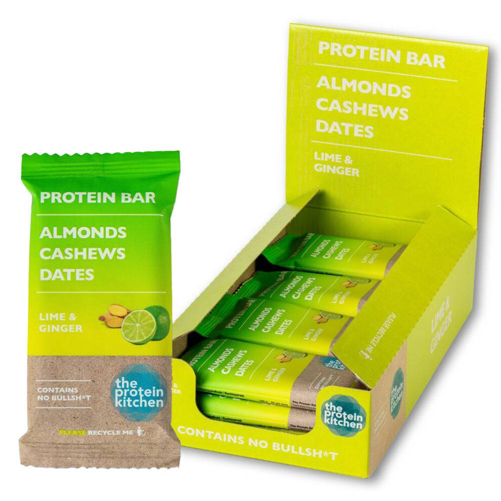 The Protein Kitchen Bar - Lime & Ginger (12x50g)