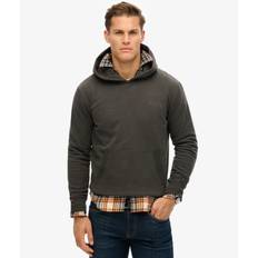 Superdry Men's Leicht Aufgerautes Essential Logo Hoodie Schwarz - Größe: Xxxl
