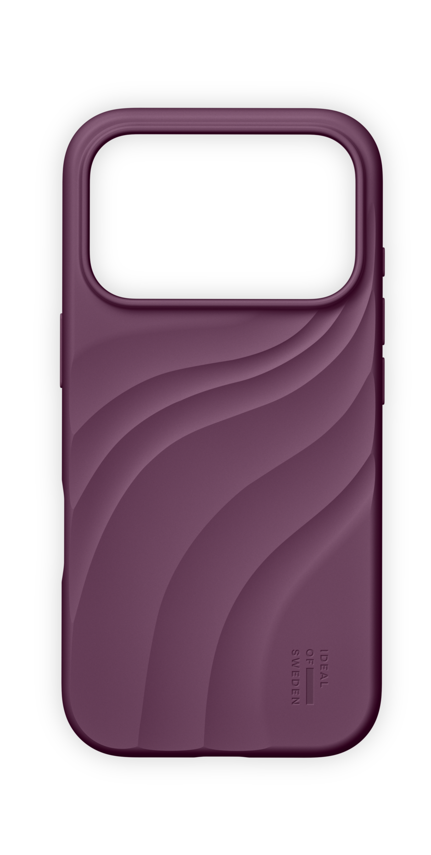 iDeal Of Sweden MagSafe Soft Swirl Silikon Skal iPhone 17 Pro Velvet Plum