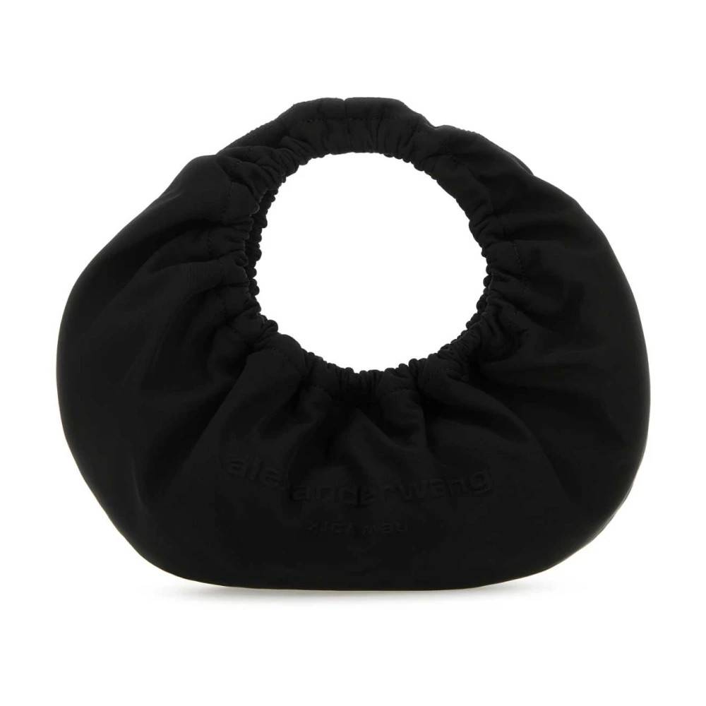 Alexander Wang Sort Stof Halvmåne Håndtaske - Tasker - Dame - Sort - ONE SIZE -