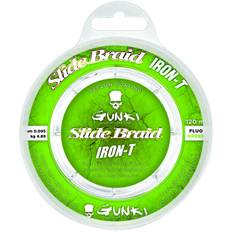 Gunki Slide Braid Iron-T 0,119 mm 120 m Fluo Green