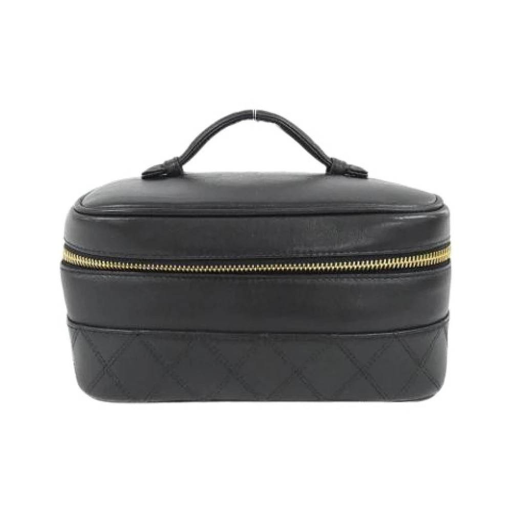 Chanel Vintage Pre-owned Vintage Håndtaske - Vintage - Dame - Sort - ONE SIZE - Uld