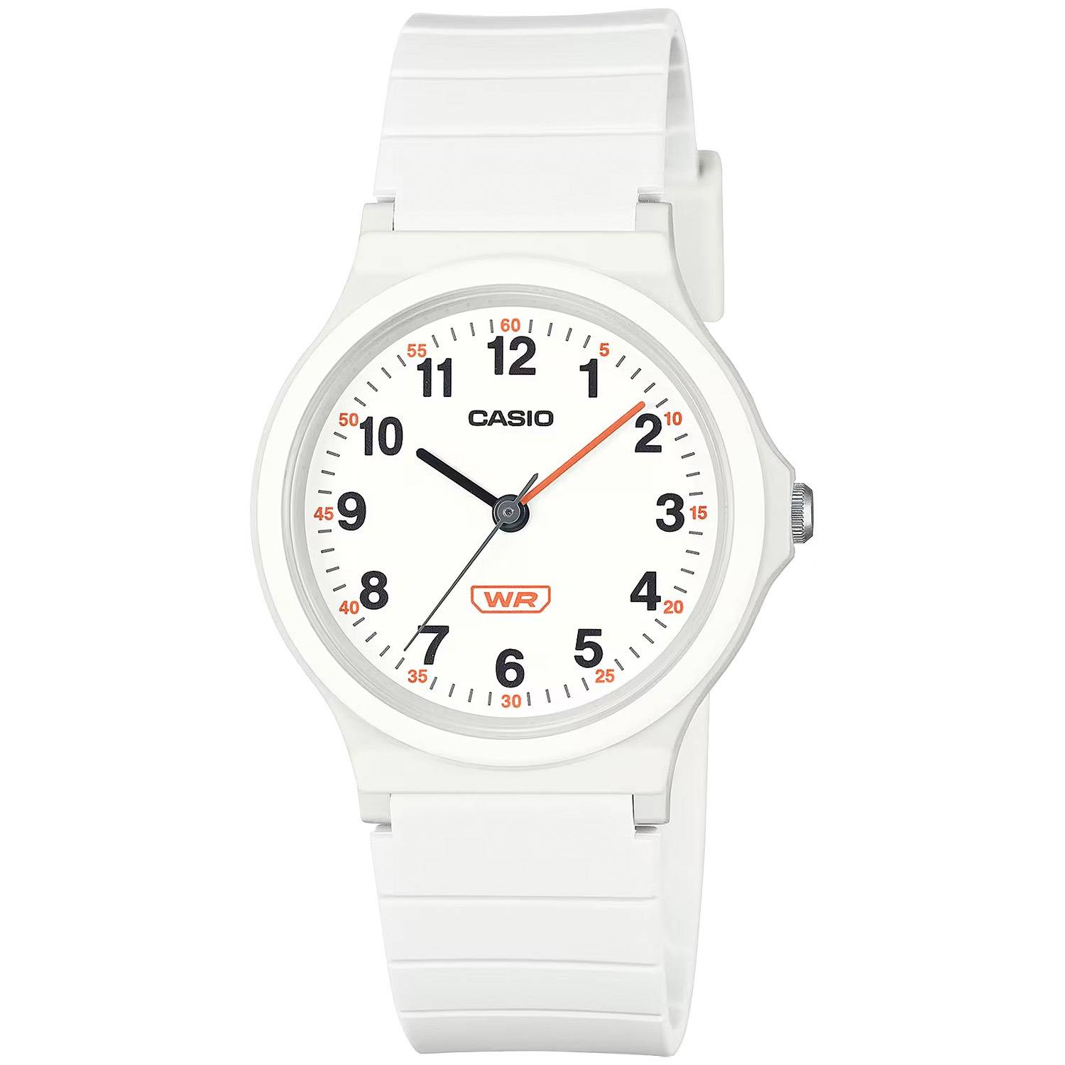 Casio Timeless LQ-24B-7BEF - Unisex - 32 mm - Analogt - Quartz - Plexiglas - Vit (32 mm)