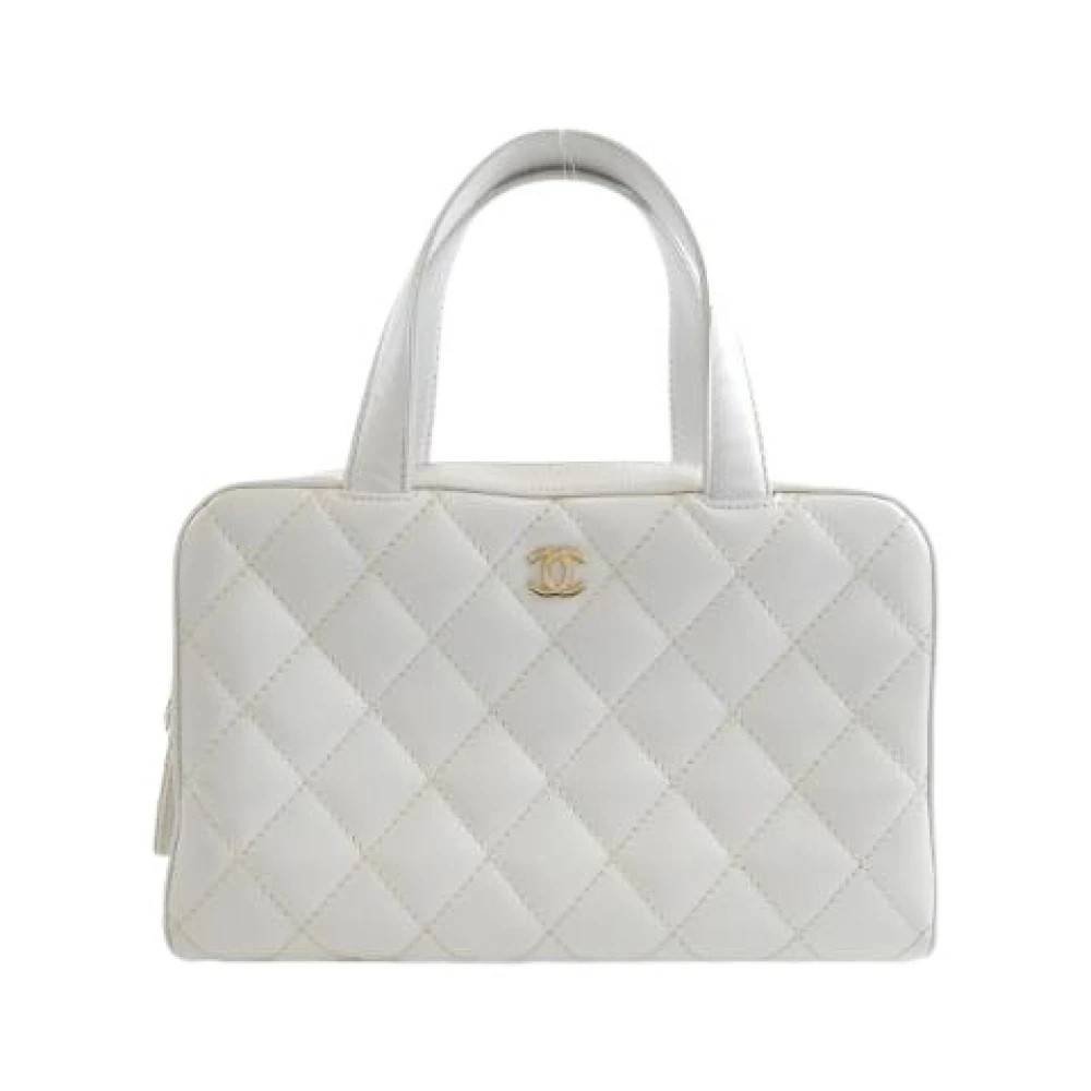 Chanel Vintage Pre-owned Wild Stitch Calf Handbag - Vintage - Dame - Hvid - ONE SIZE -