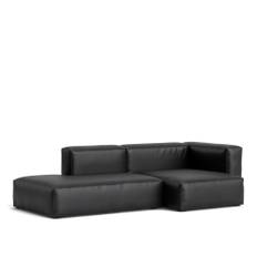 HAY - Mags Soft 2,5 Seater Combination 3 Right - Dark Grey Stitching - Cat.6 - Sense Black - Sofaer - Sort