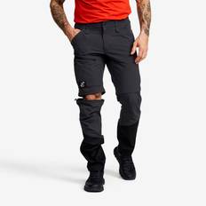 Range Pro Stretch Zip-off Pants Herre Anthracite/Black, Størrelse:4XL - Zip-off-bukser