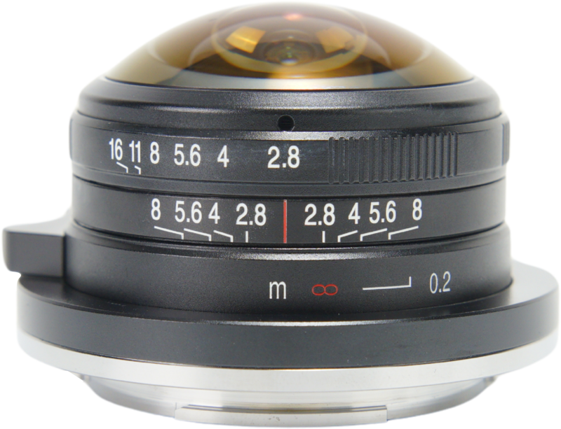 Laowa 4mm f/2.8 Fisheye Lens - Fuji X